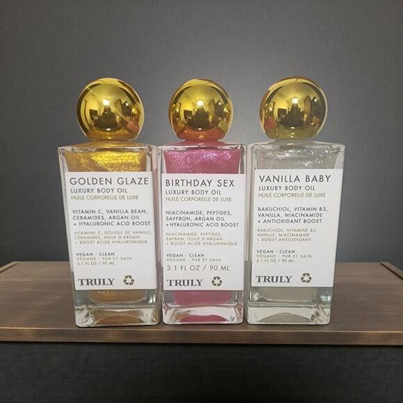 Other - Truly Beauty - Luxury Body Oil Trio- 90ml #107